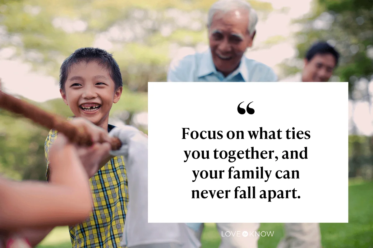 Quote About How to Keep Family Together