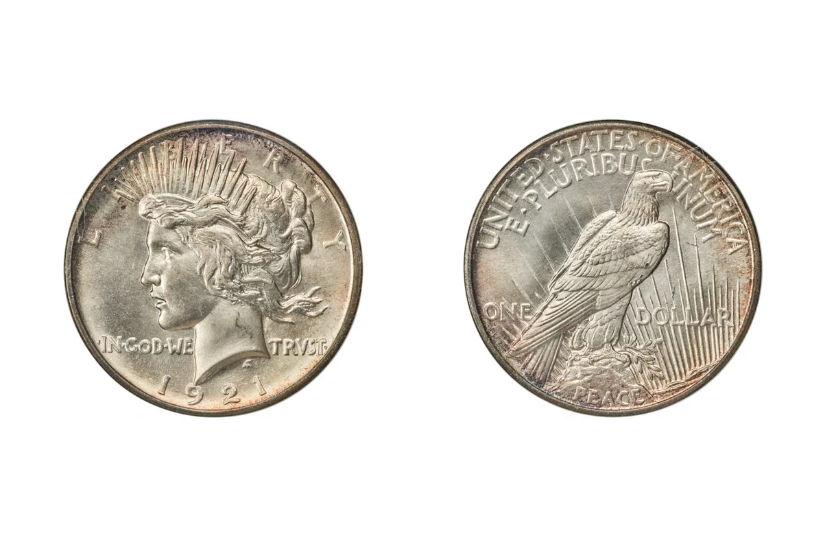 1921 Peace Dollar Satin Proof