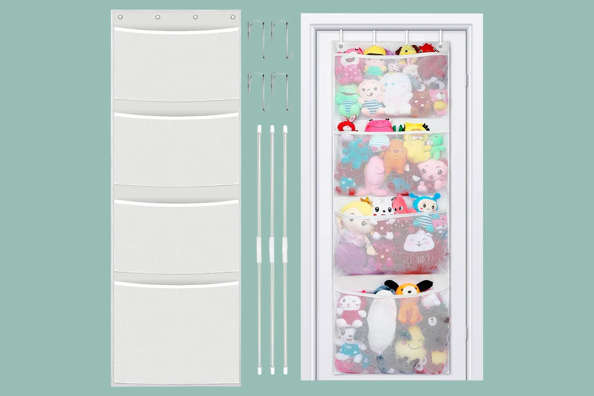 Hanging-Stuffed-Animal-Storage