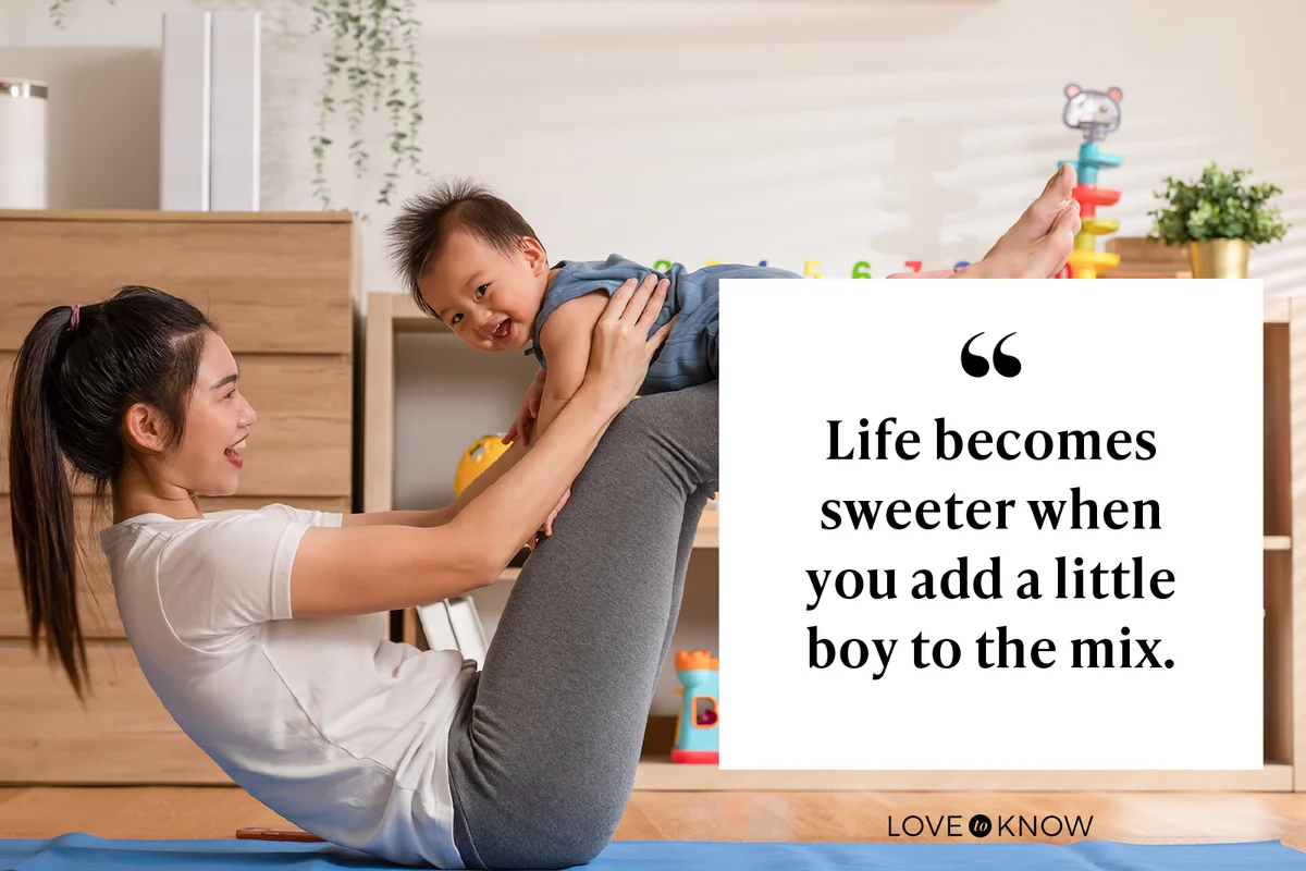 Life becomes sweeter when you add a little boy to the mix.