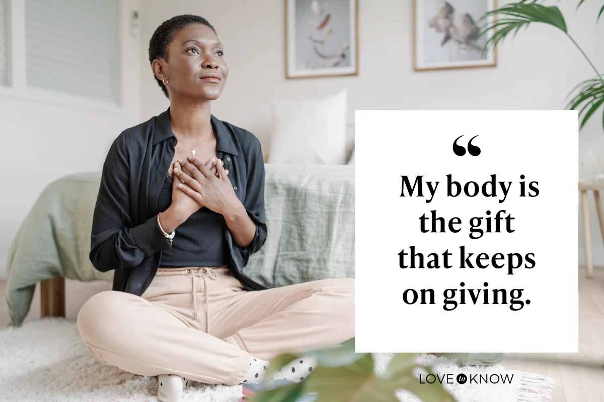 My body is the gift that keeps on giving.
