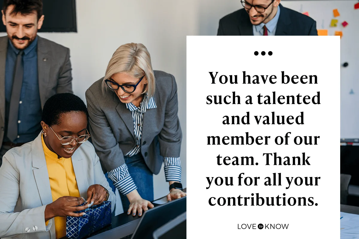 Farewell Messages for an Employee