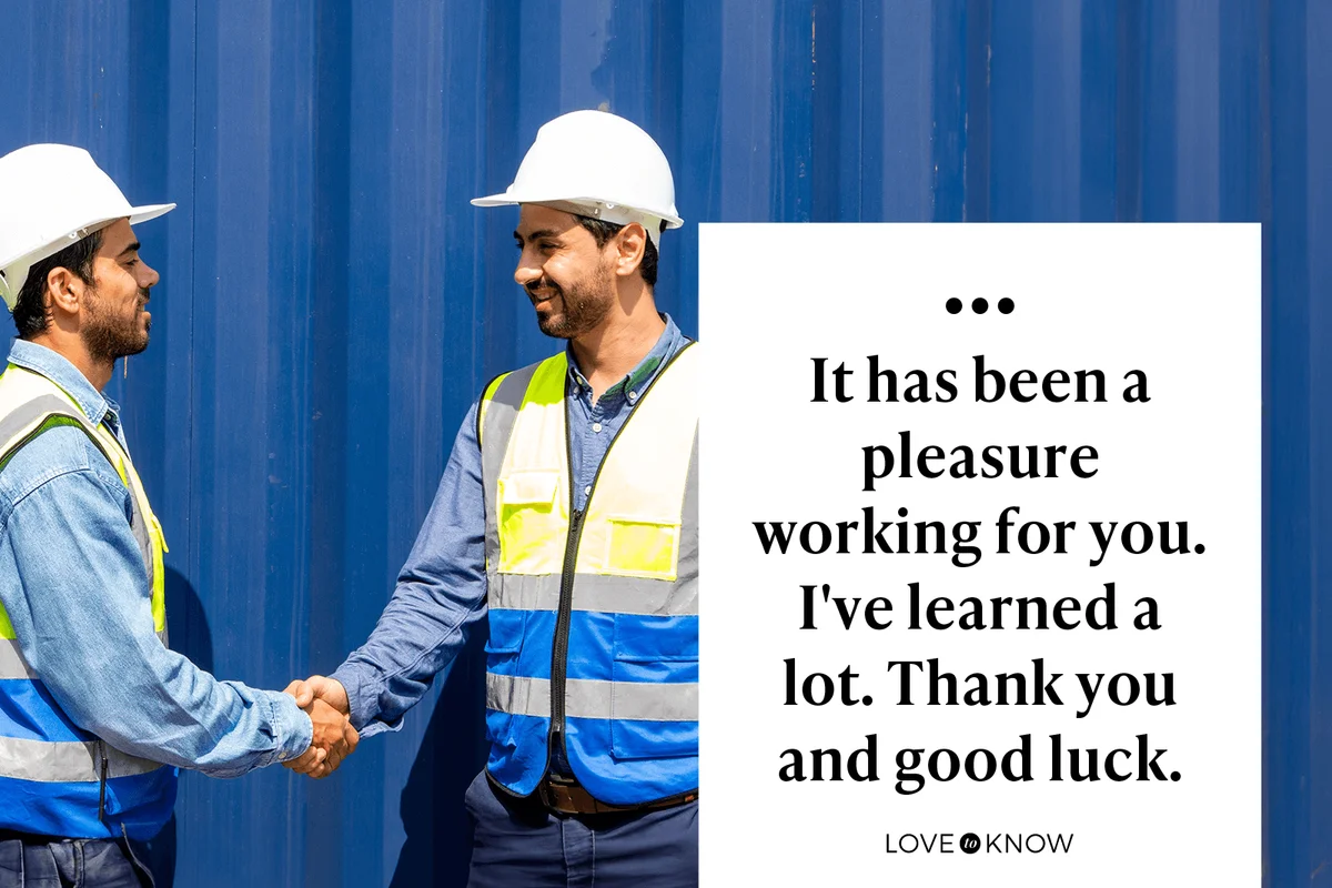 Goodbye Messages for a Supervisor