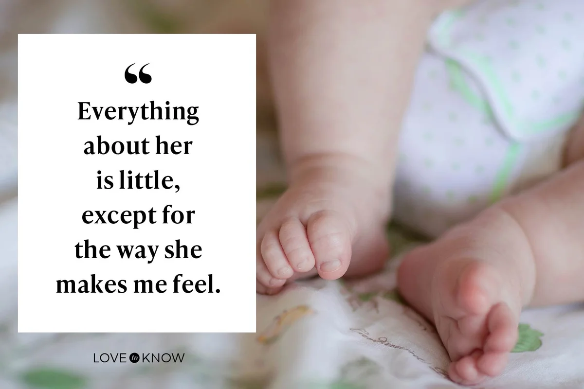 Everything about her is little, except for the way she makes me feel.