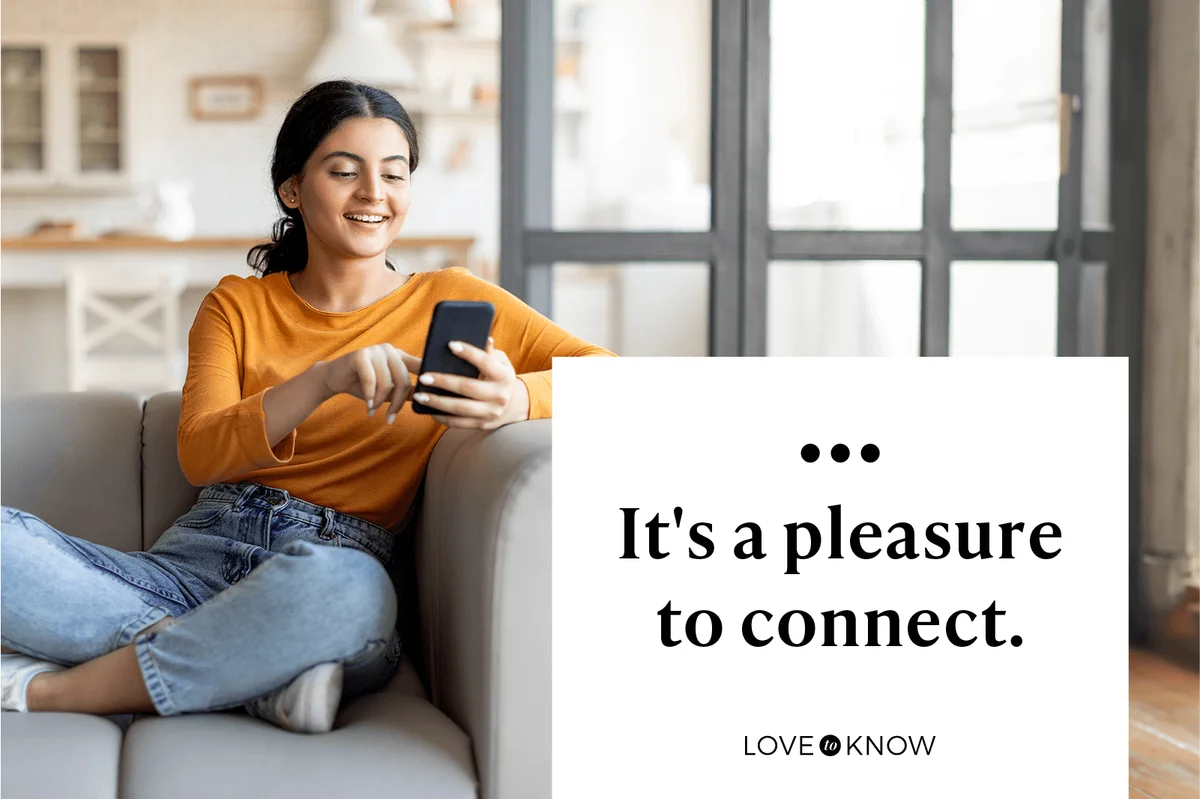 It's a pleasure to connect.