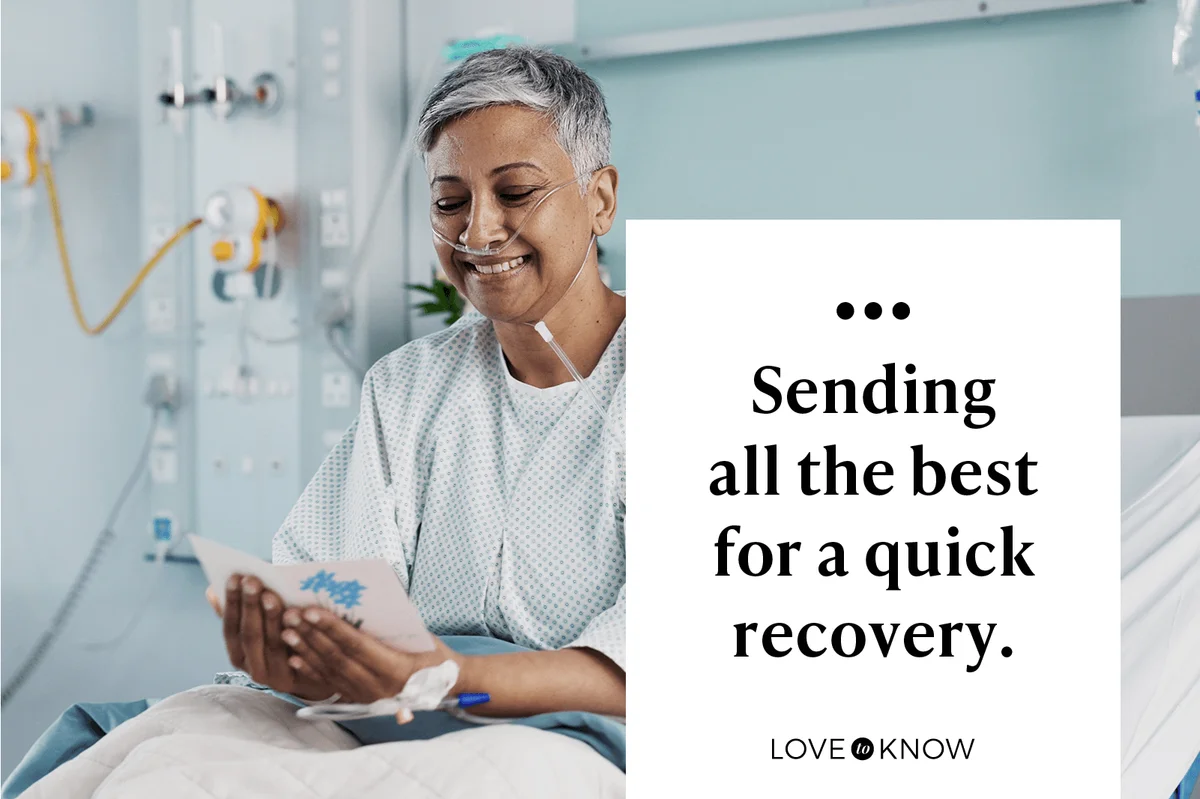 Sending all the best for a quick recovery.