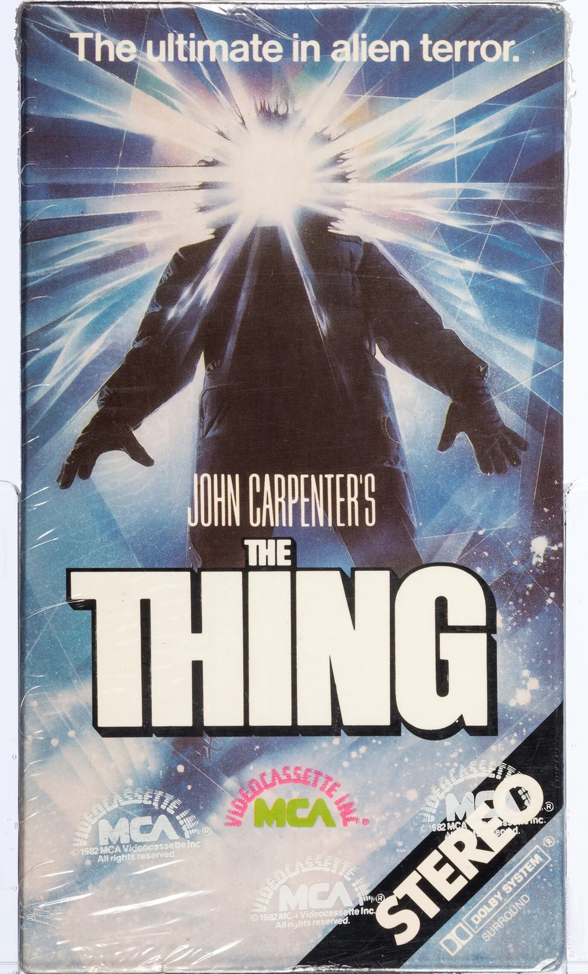 The Thing VHS 1982