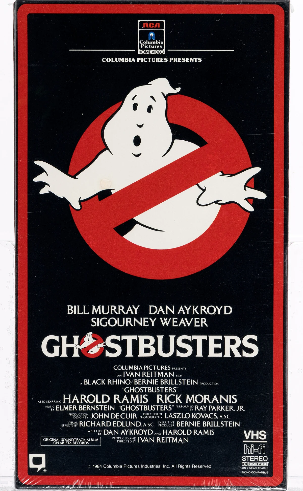Ghostbusters VHS 1985