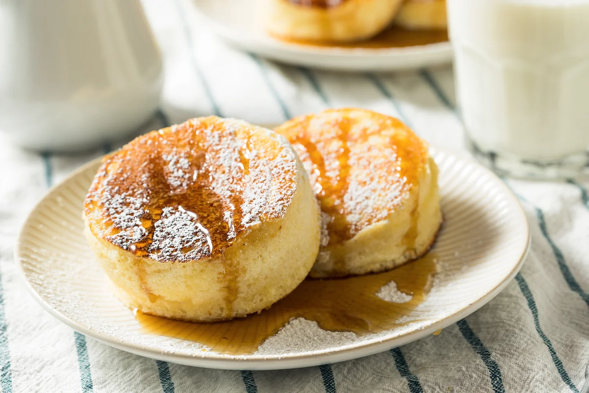 Sky High Soufflé Pancakes