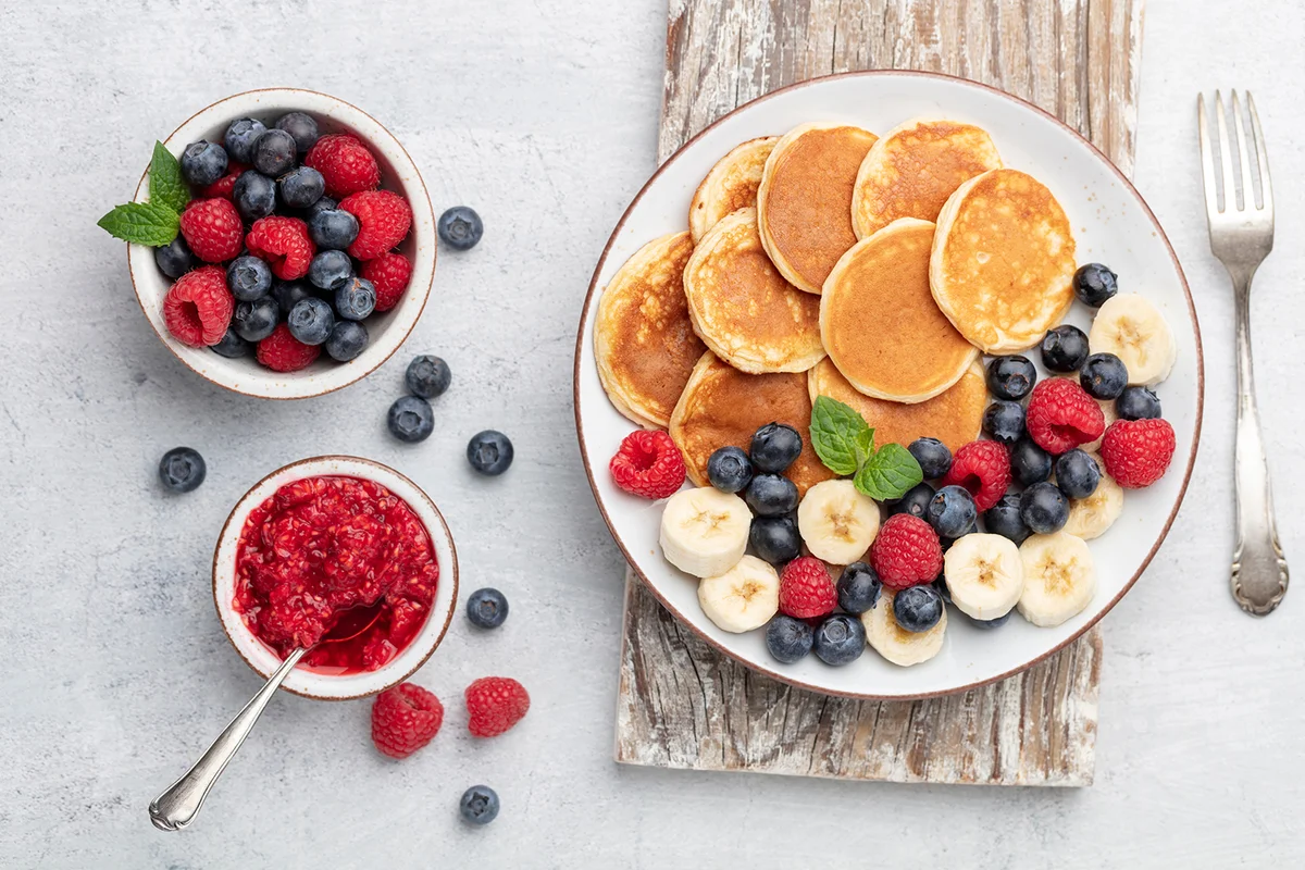 Keto diet pancakes made or almond flour