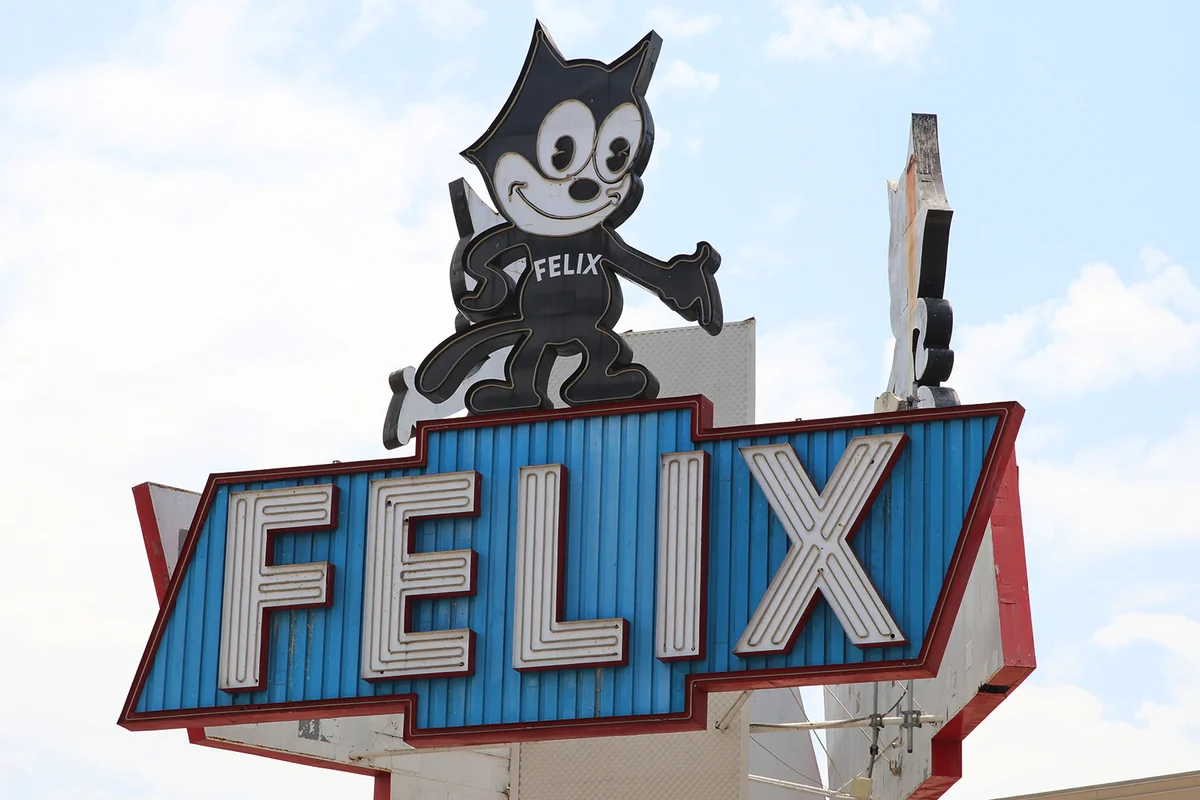 elix the Cat Chevrolet Dealership is a popular staple in Los Angeles.