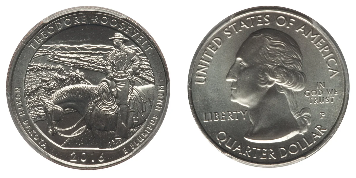 2016-P Theodore Roosevelt National Park Quarter