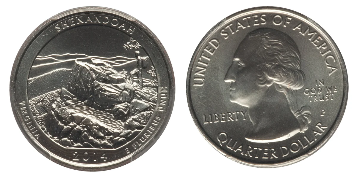 2014-P Shenandoah National Park Quarter