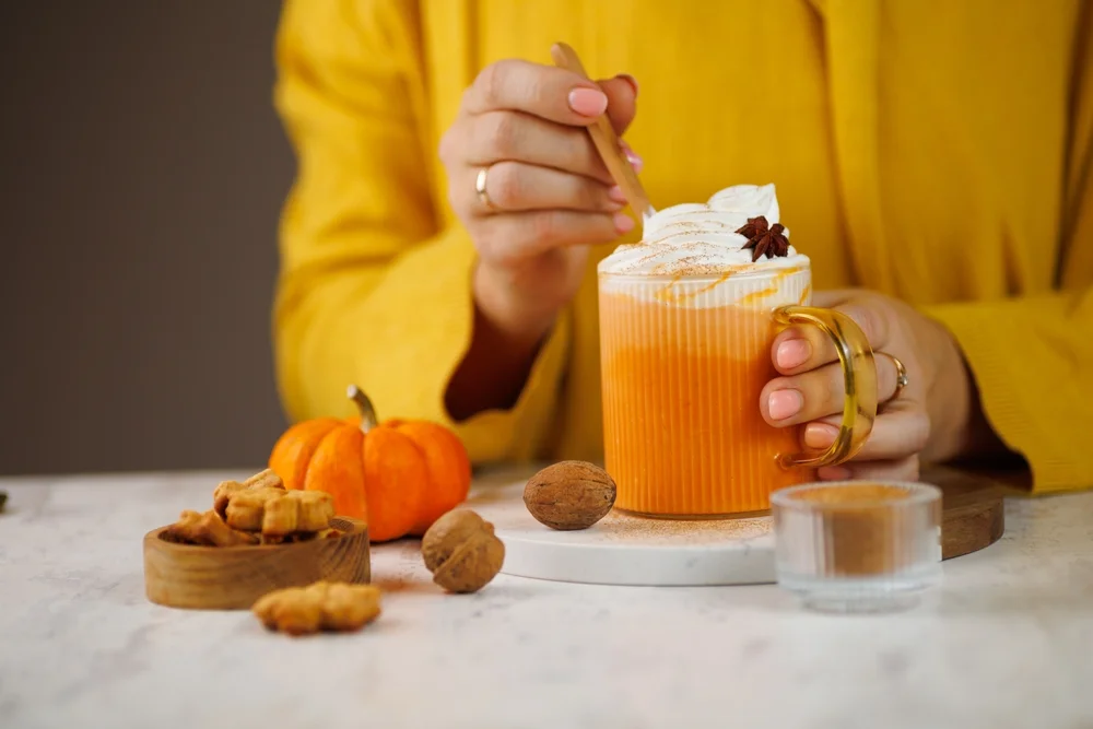 Pumpkin spice hot buttered rum