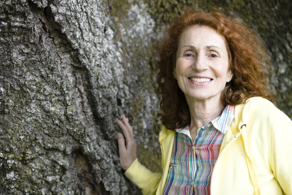 woman with red hair