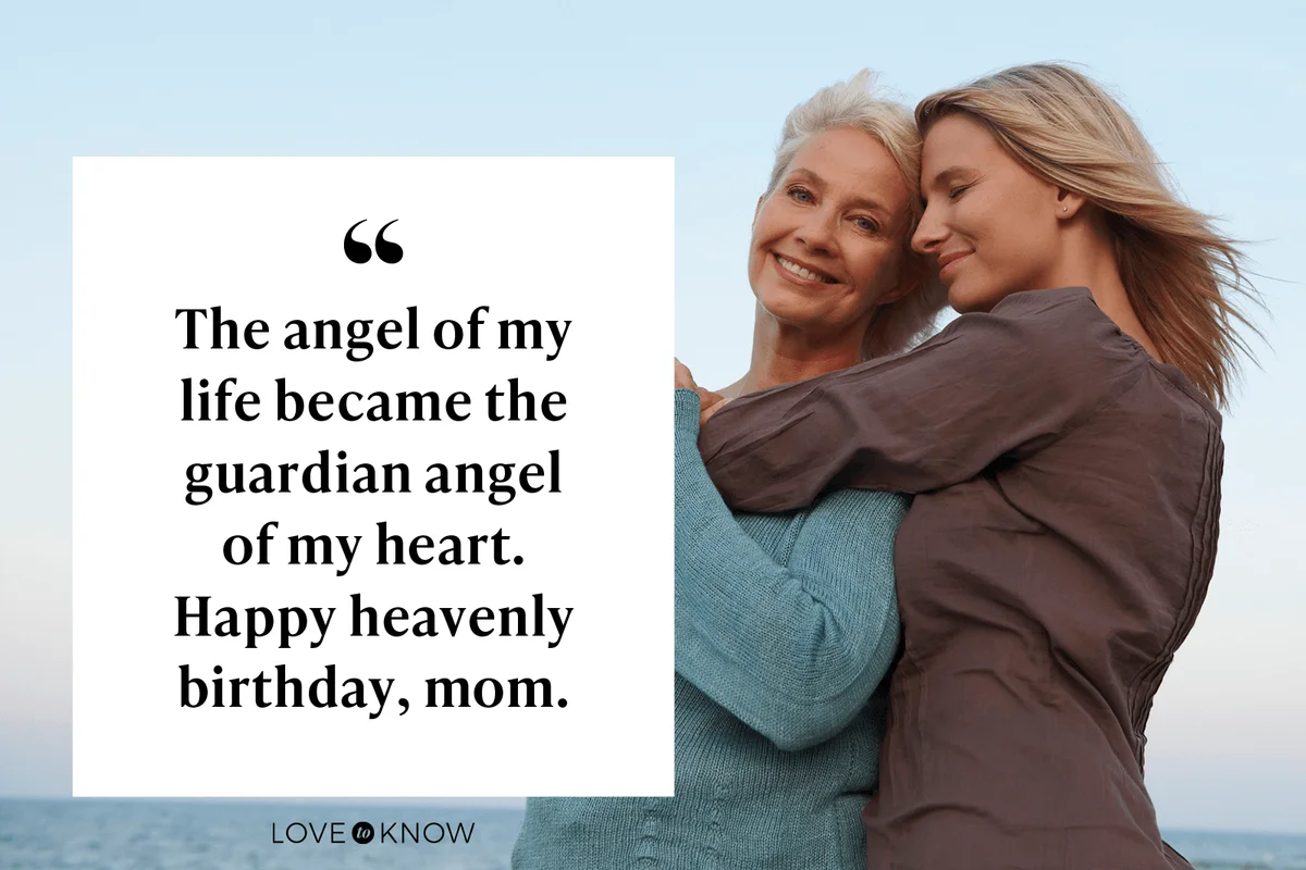 The angel of my life became the guardian angel of my heart. Happy heavenly birthday, mom.