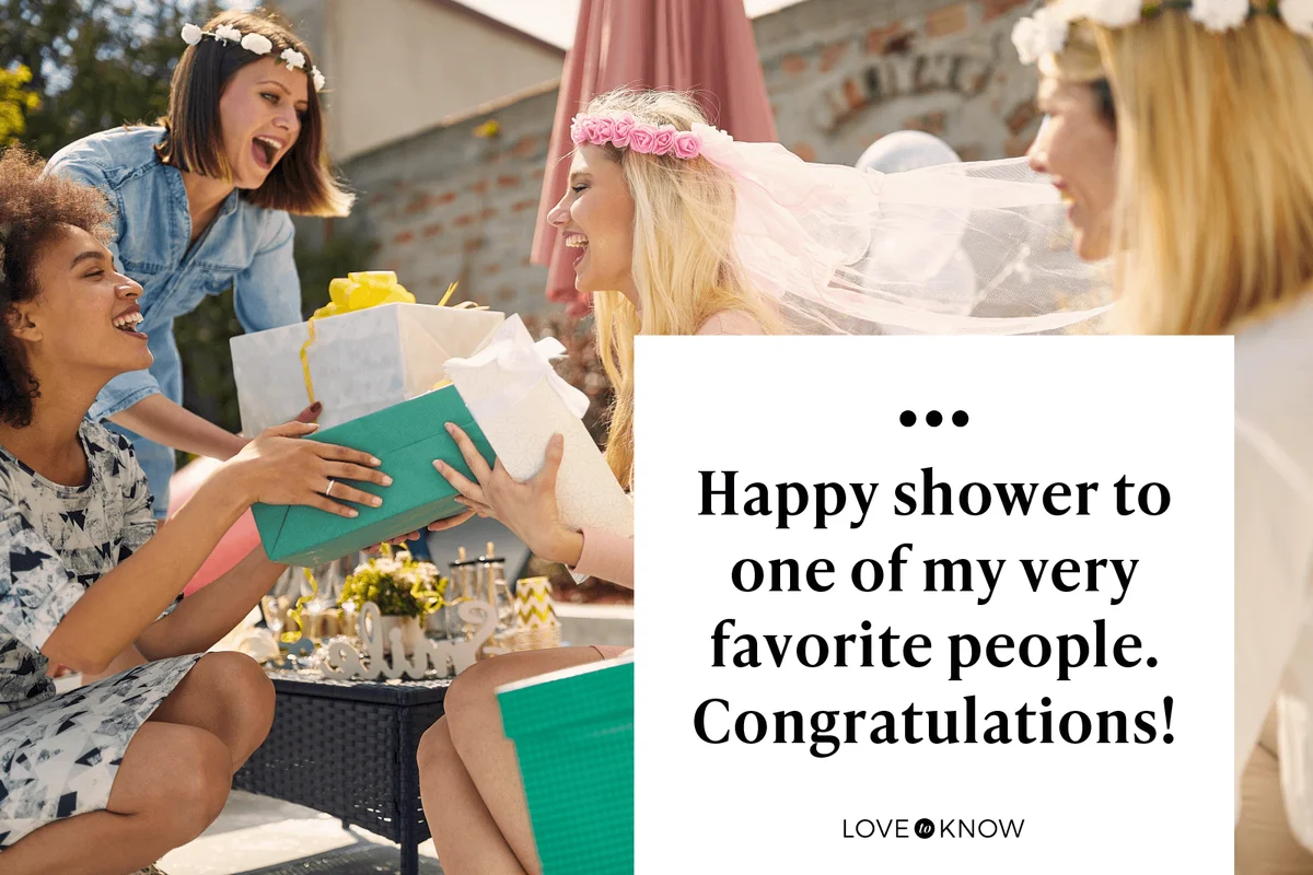 Happy shower to one of my very favorite people. Congratulations!