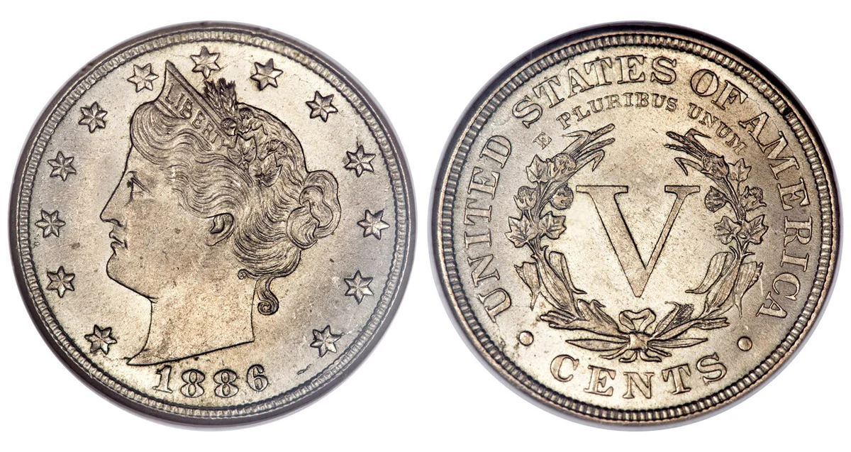 1886 Liberty Head Nickel