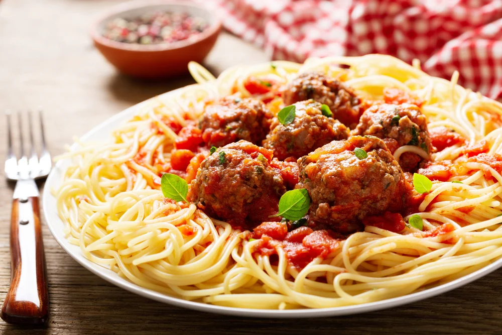 Saucy Italian meatballs