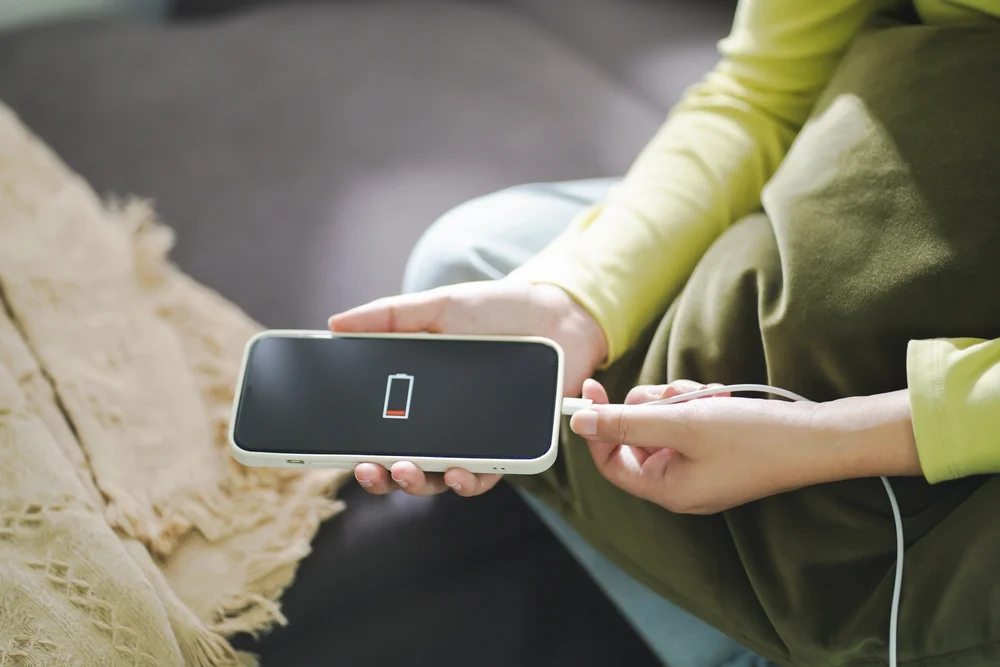 charging a phone