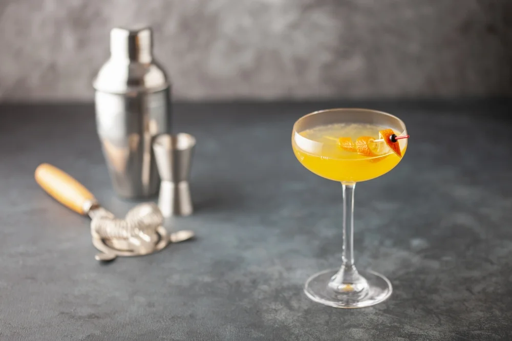 orange juice mocktail