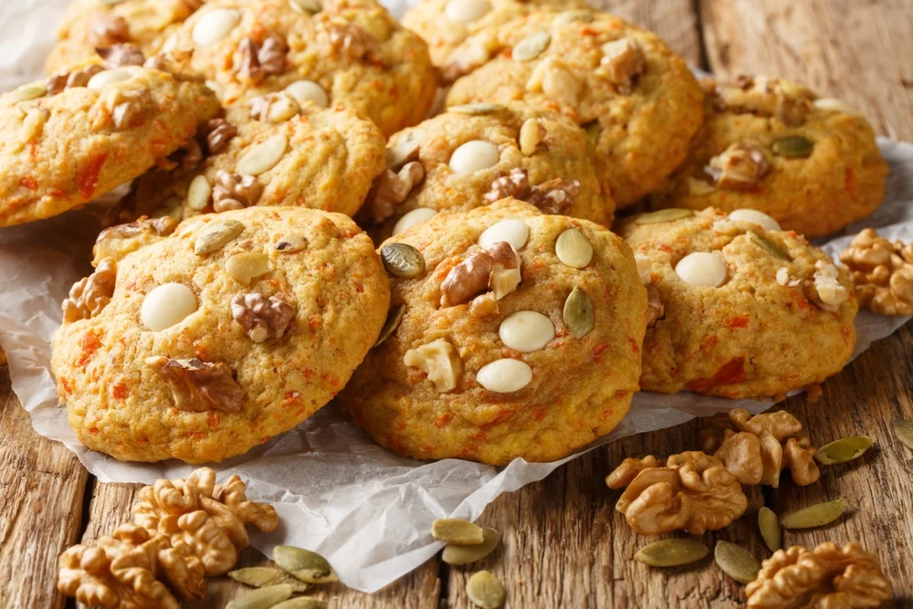 pumpkin white chocolate chip cookies