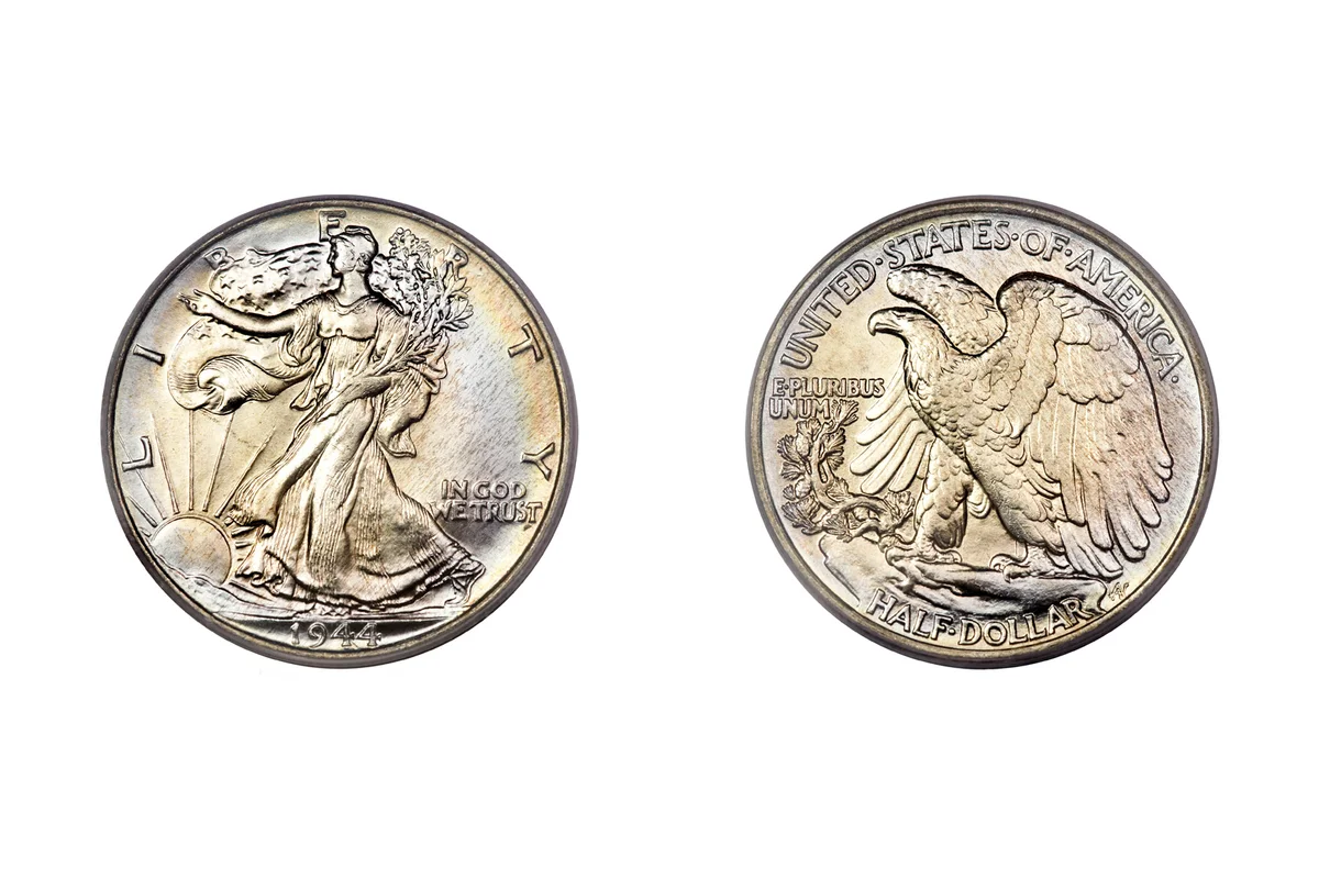 Walking Liberty half Dollar 1944