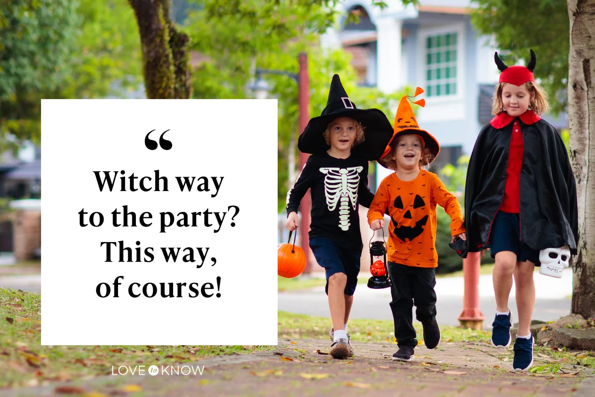 Witch way to the party? This way, of course!