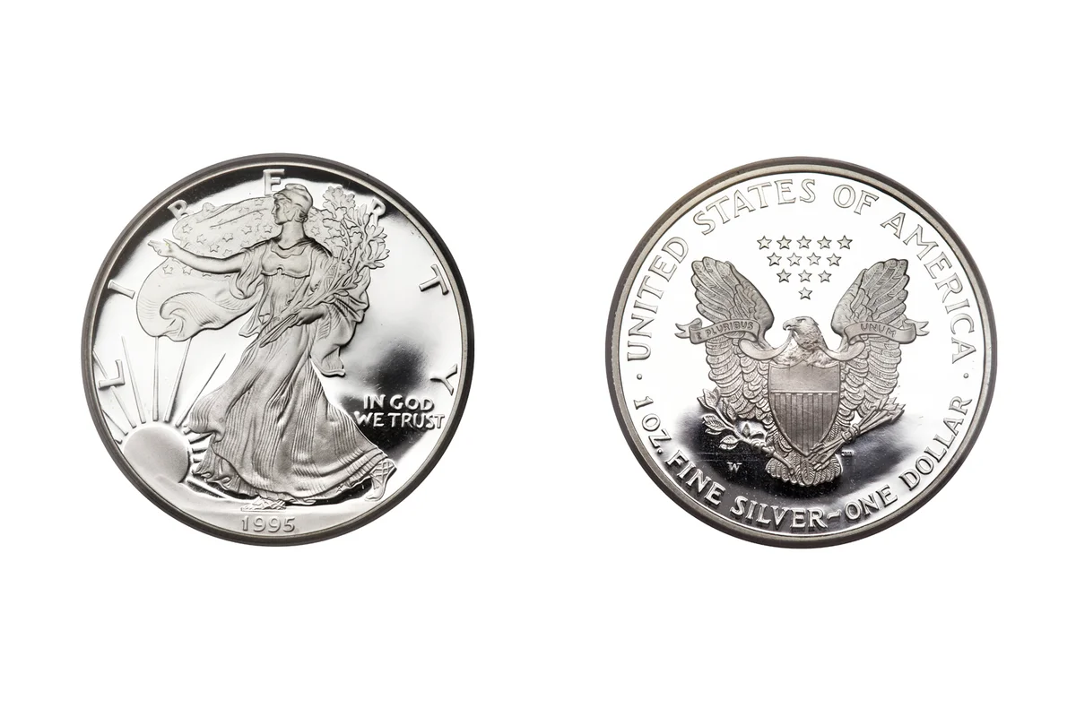 1995-W American Silver Eagle Proof coin