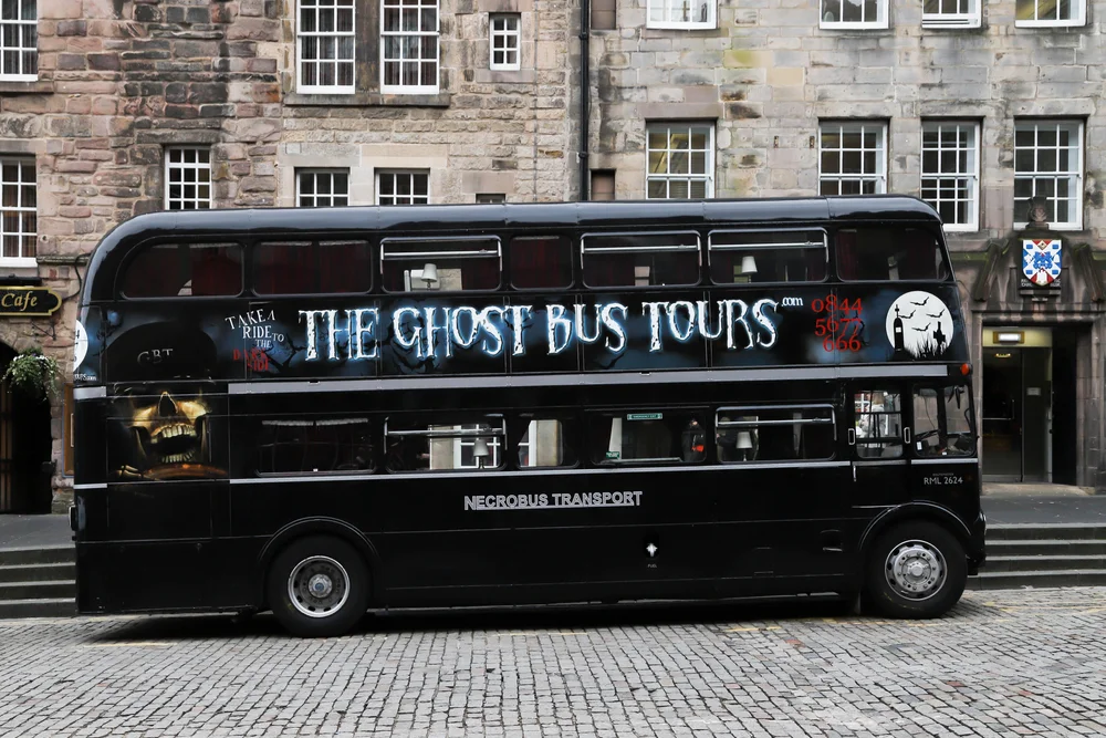 ghost tour bus