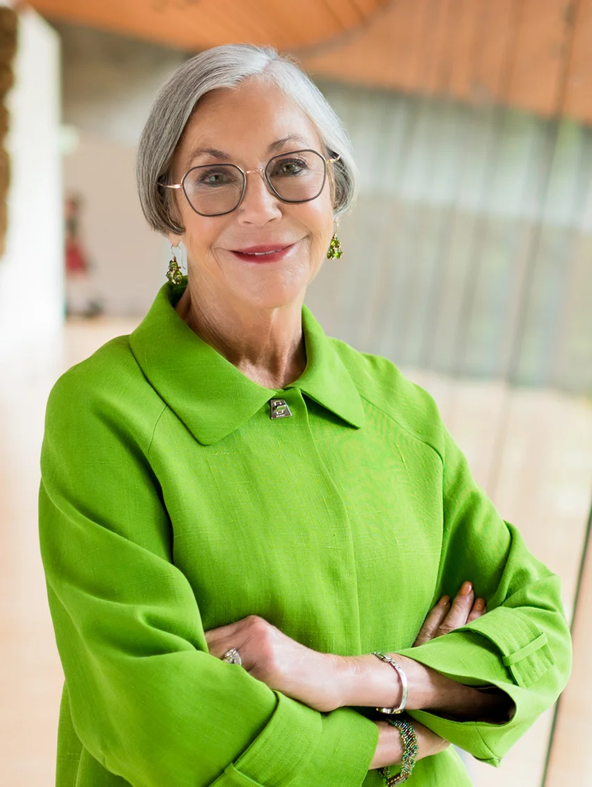 Alice Walton's portrait.