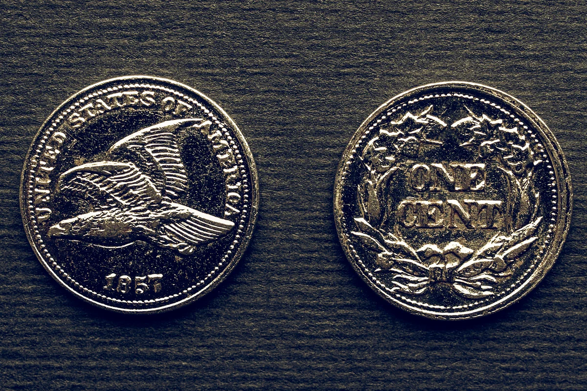 Flying Eagle Cents Coins 1856