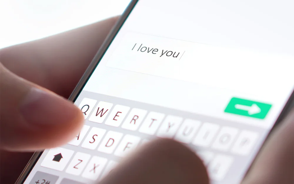 I love you text