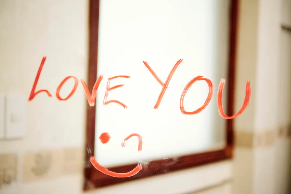 mirror love note