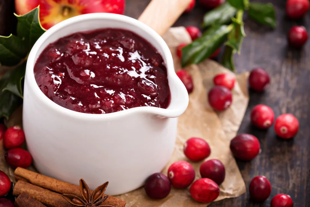 homemade cranberry sauce