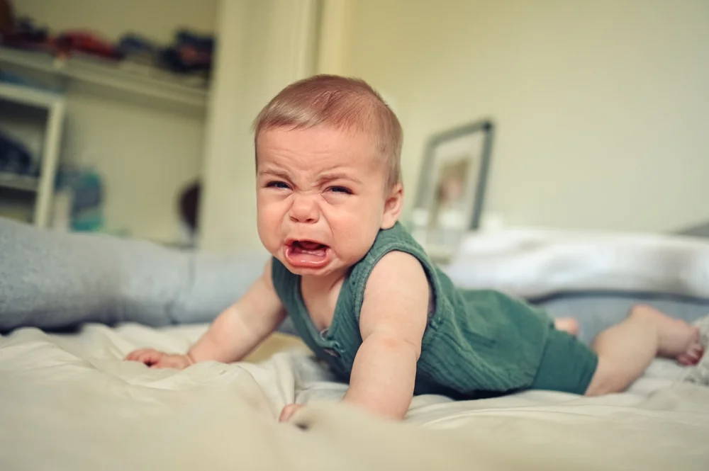cute crying baby