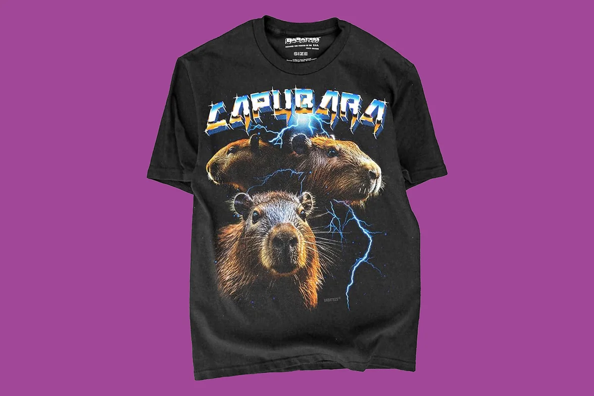 Heavy Metal Rodents Tshirt Funny Epic Synth Wave 80s Pop Glam Rock Style