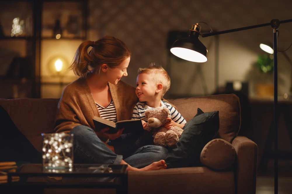 mother and son