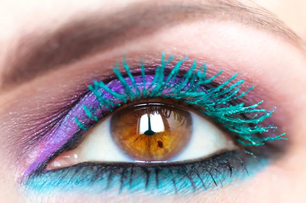 vivid eye makeup