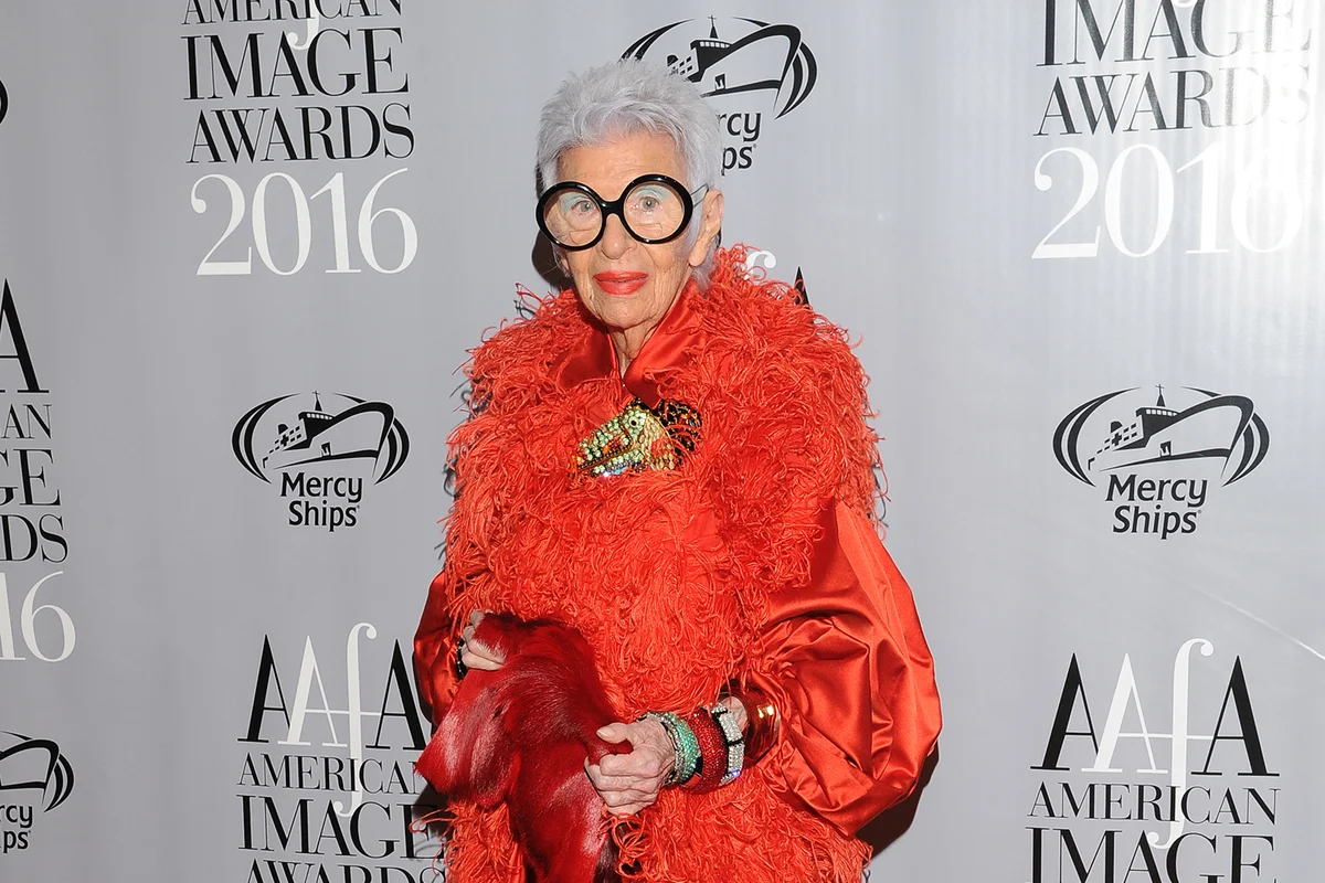 Iris Apfel attends the 38th Annual AAFA American Image Awards