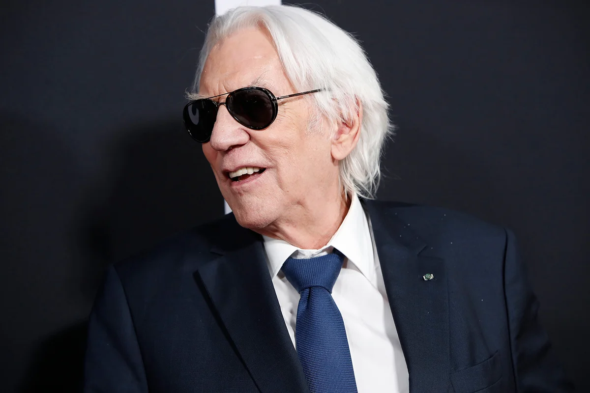 Donald Sutherland at the Ad Astra Premiere at the ArcLight Theater