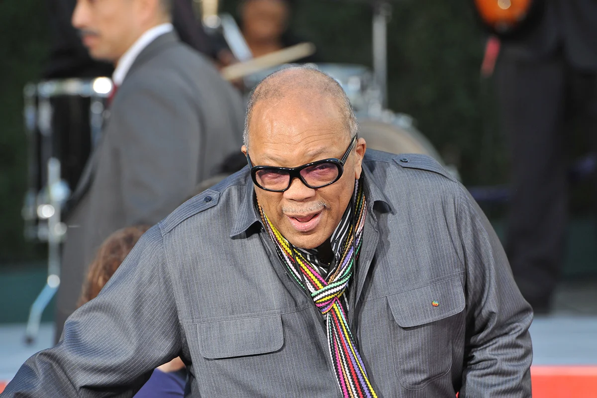 Quincy Jones at memorial celebration