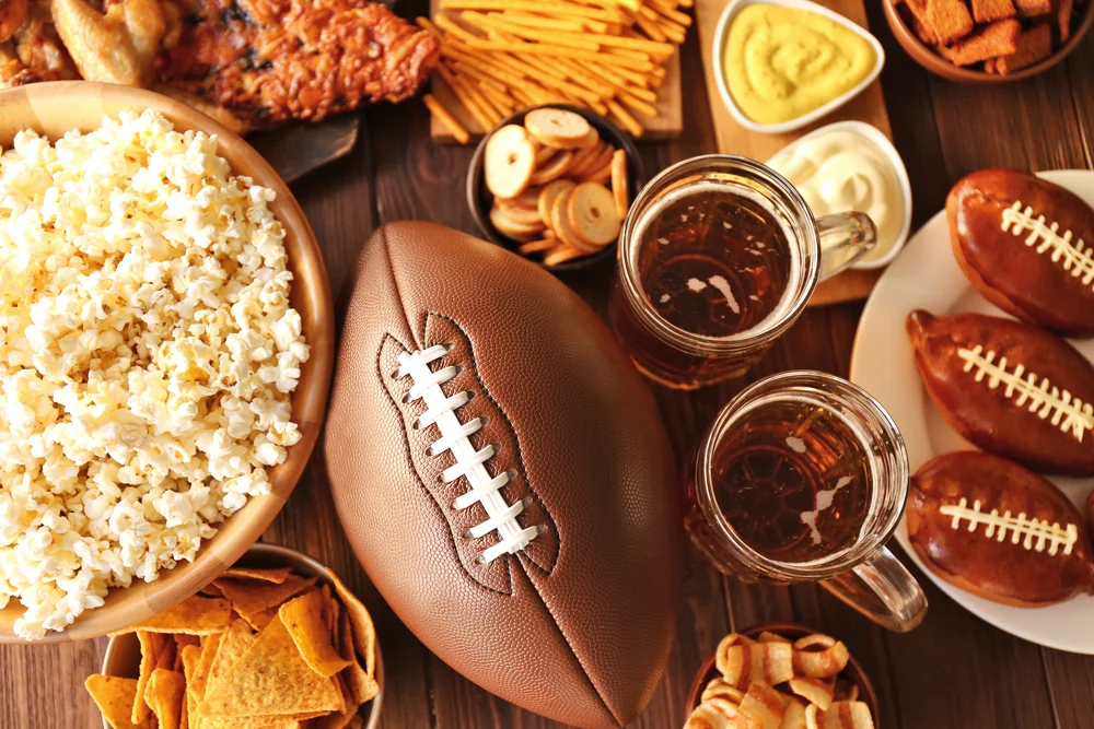 football snacks