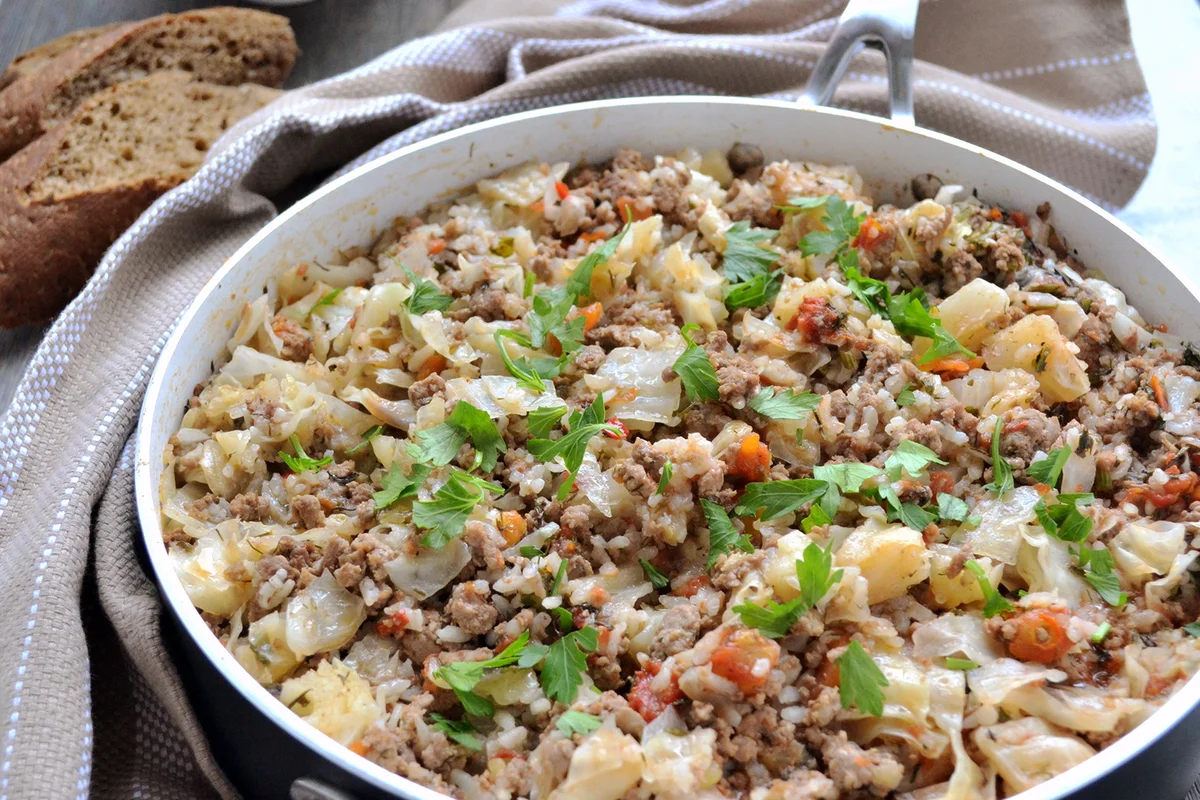 Lazy Stuffed Cabbage Rolls