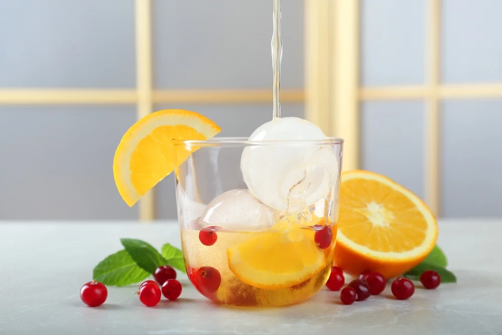 icy cocktail