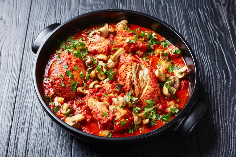 chicken cacciatore