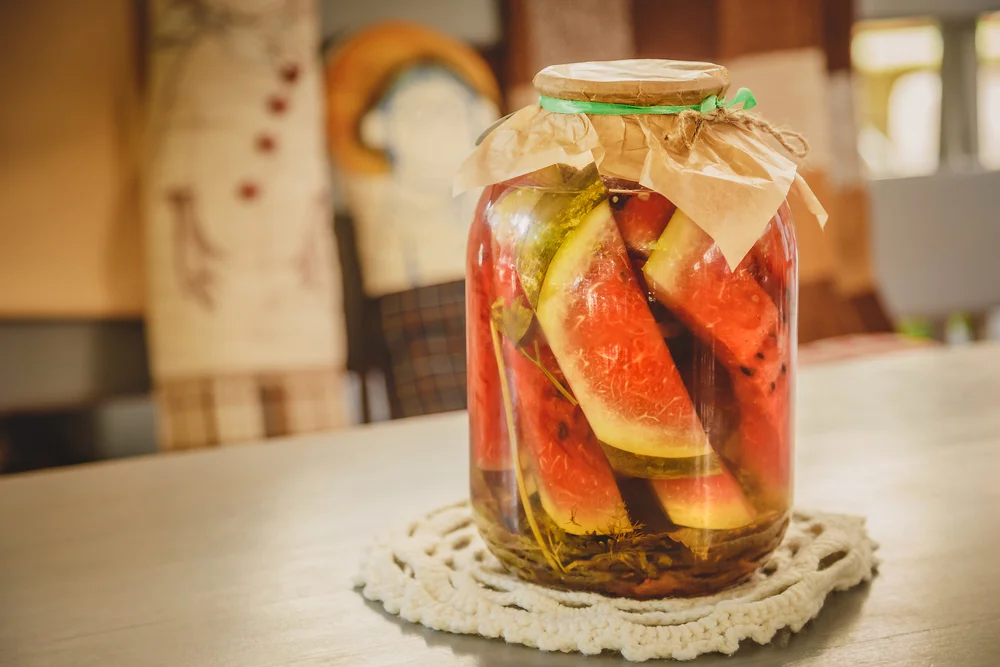pickled watermelon