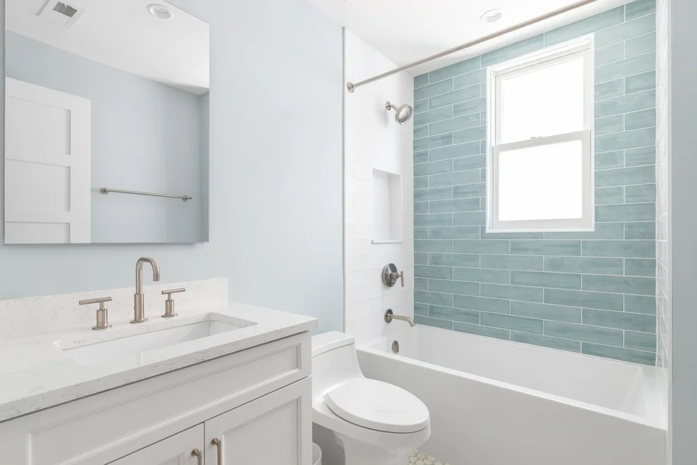 clean bathroom