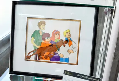 Vintage "Scooby Doo" animation cels