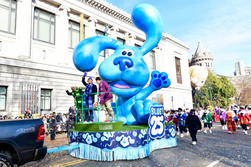 Blue's clues Thanksgiving parade